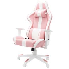 Ghế Gaming Warrior Gaming Chair Raider Series WGC206 Plus (White Pink)