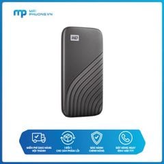 Ổ cứng gắn ngoài WD MY PASSPORT SSD 500GB Xám USB 3.2 WDBAGF5000AGY-WESN