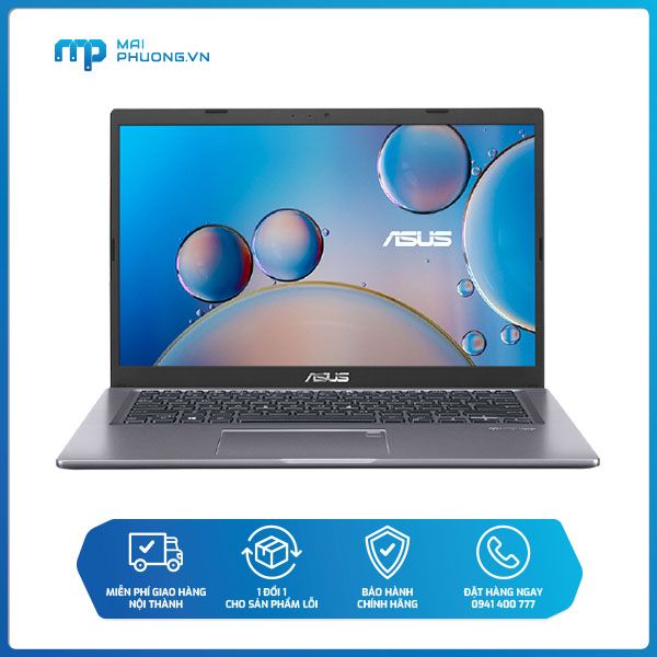 Laptop Asus X415EA EK048T  i3-1115G4/4GB/256GB SSD/Intel Iris Xe/14.0-inch FHD/Win 10/Xám