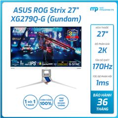 Màn hình Asus ROG Strix  GUNDAM EDITION/27 inch/2K/IPS/170Hz XG279Q-G