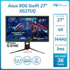 Màn Hình Gaming ASUS ROG Swift Gaming 27 inch/IPS 4K/144hz/G-SYNC/HDR10 XG27UQ