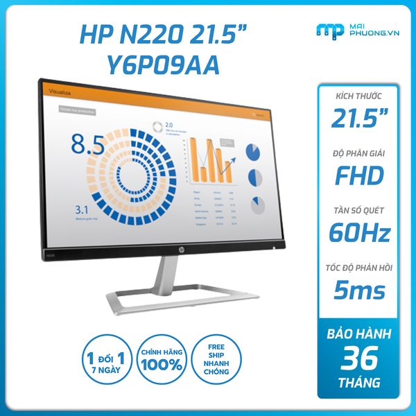 Màn hình HP N220 22 inch Y6P09AA