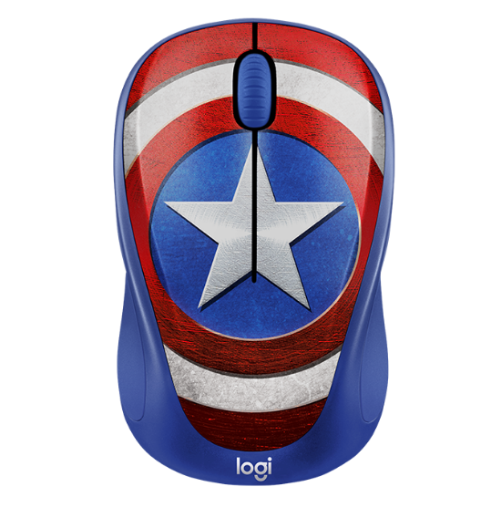 Chuột máy tính Logitech M238 Marvel Captain America