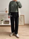  NOOBITA - Quần dài jeans ống suông 7871 