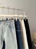  NOOBITA - Quần dài jeans ống suông 8087 