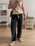  NOOBITA - Quần dài jeans lưng chun 8021 