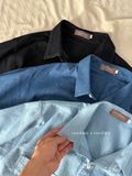  NOOBITA - Sơ mi denim tay dài relaxed fit 7733 