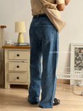  NOOBITA - Quần dài jeans rách lai 8129 