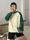  NOOBITA - Áo thun raglan tay dài 8145 