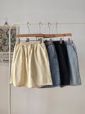  NOBITA HOME - Quần shorts jeans lưng chun CLECKHEATON 