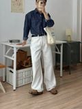  NOOBITA - Quần dài kaki ống rộng 8176 