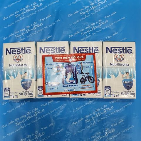  Sữa tươi Nestle Vani 115ml 