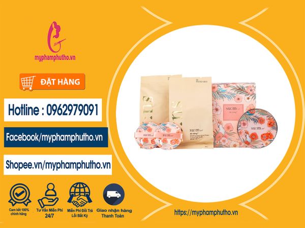 Phấn nước “nước thần” Sum37 Secret Essence Cushion phiên bản hoa 2020 Mua ở Đâu