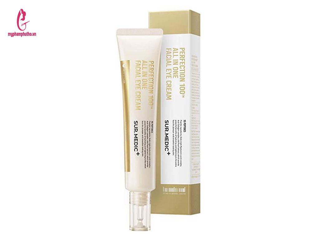 Kem dưỡng mắt Sur.Medic Perfection trị thâm mắt 100 All In One Facial Eye Cream