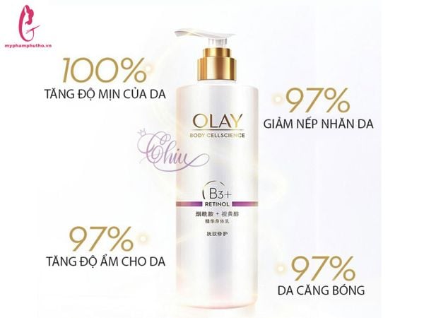 Sữa Dưỡng Thể Trắng Da Olay B3 Retinol Body