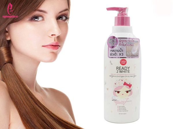 review Sữa tắm trắng da Cathy Doll Ready 2 White One Day Whitener Body Cleanser