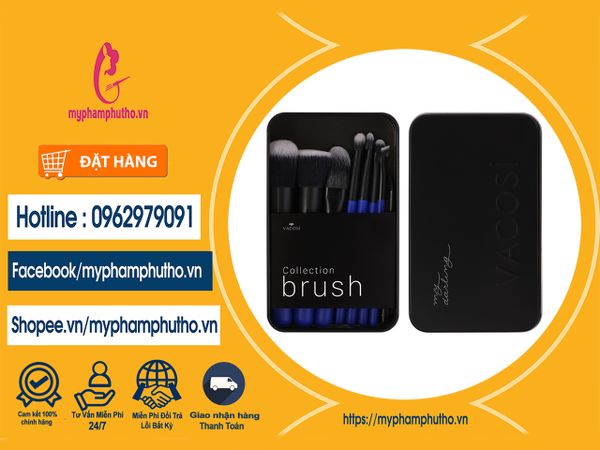 Bộ Cọ Trang Điểm 6 Cây Vacosi My Darling Mua ở Đâu