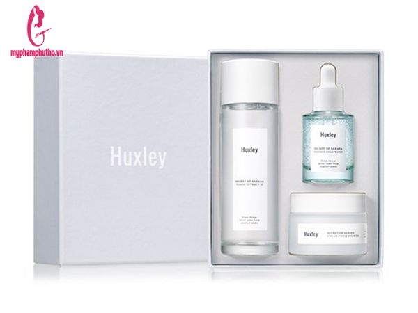 Bộ Dưỡng Cho Da DẦu Mụn Huxley Set Hydration Trio Hàn Quốc