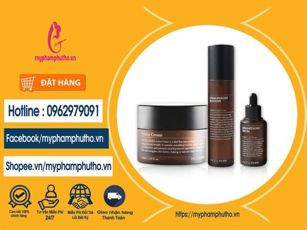 Bộ dưỡng da cao cấp INCELLDERM Active Hàn Quốc Mua Ở Đâu