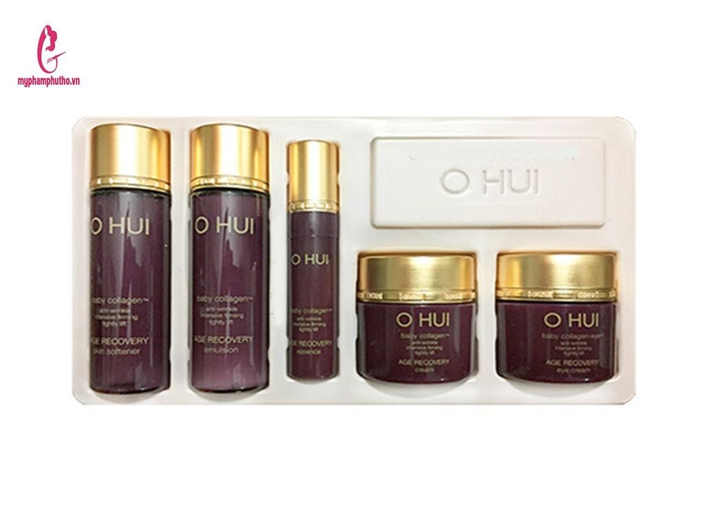 Bộ dưỡng da chống lão hóa Ohui Age Recovery Miniature Kit (5 SP)