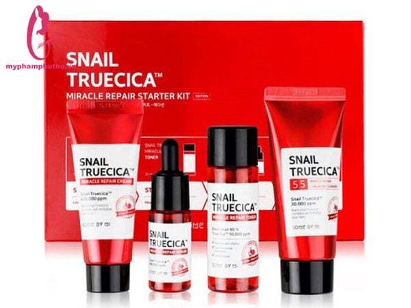 Bộ Kit Phục Hồi Da Ốc Sên Some By Mi Snail Truecica Minisize