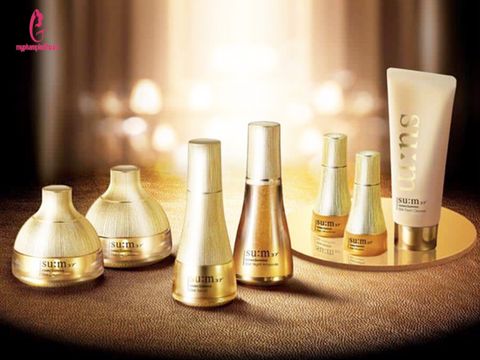 Bộ tinh chất vàng fullsize Sum 37 Losec Summa 7 món