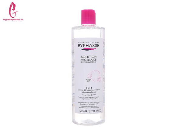 tẩy trang byphase hồng