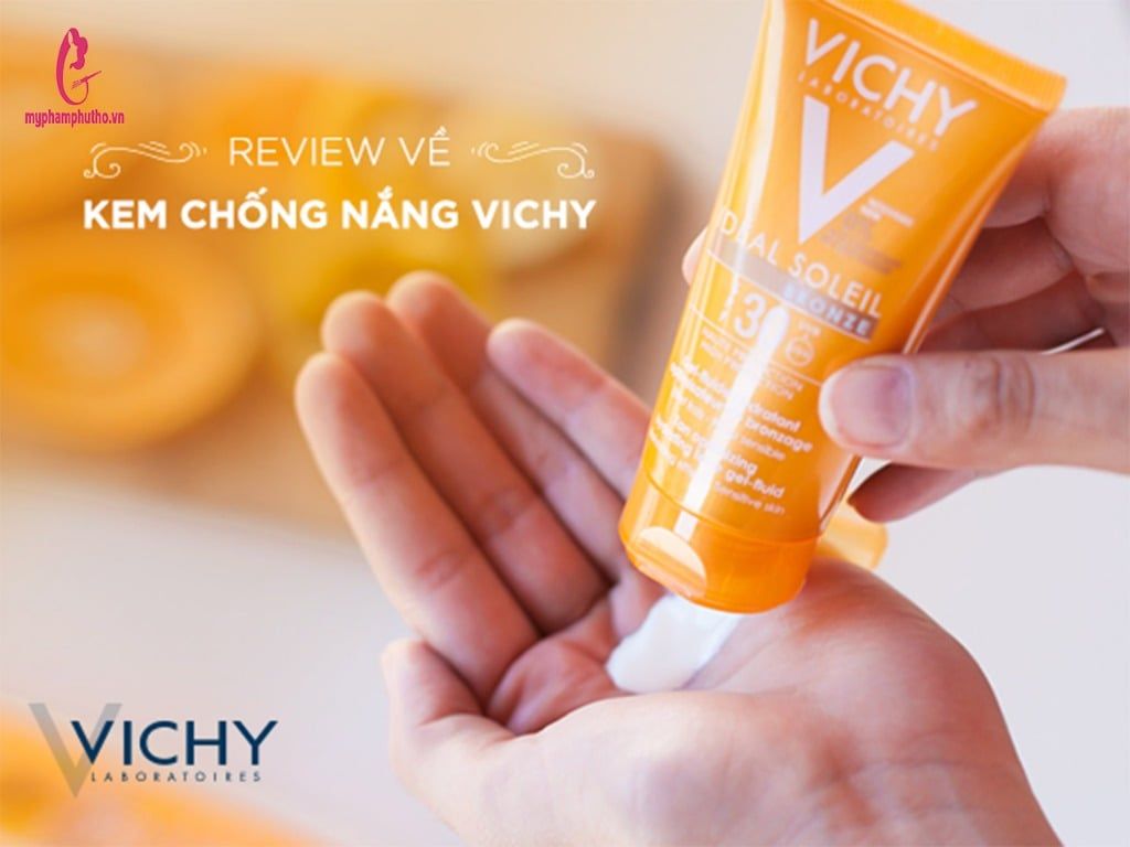 cách dùng Kem Chống Nắng Vichy Ideal Soleil SPF50+