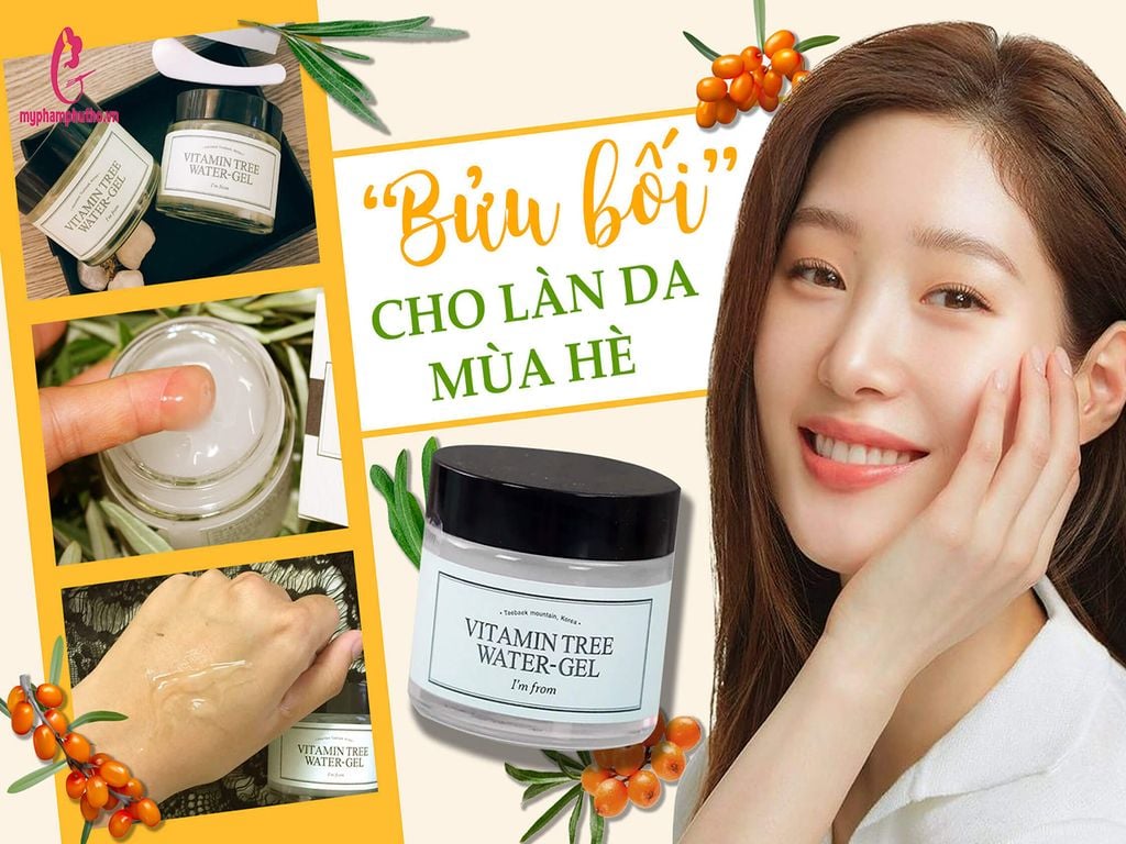 cách dùng Kem dưỡng ẩm Vitamin Tree Water Gel