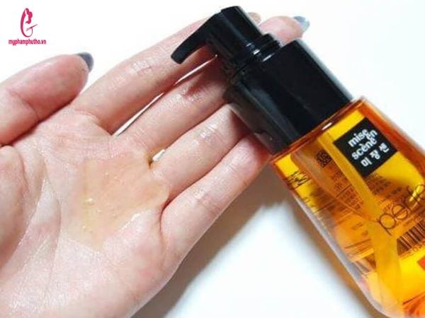 cách dùng Tinh chất dưỡng tóc Mise en scène Perfect Repair Hair Serum