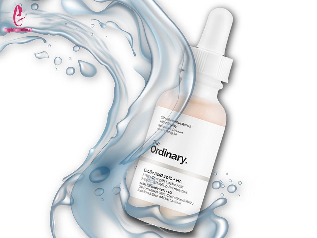 cách dùng Tinh Chất The Ordinary Lactic Acid 10% + HA