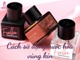 cách dùng Nước Hoa Vùng Kín Foellie Hàn Quốc
