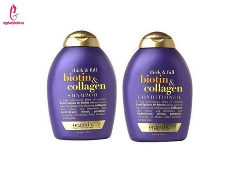 Cặp Dầu Gội Xả Biotin And Collagen USA