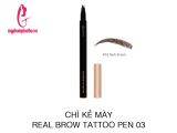 Chì Mày Vacosi 3D Realbrow Tattoo Pen Màu 03