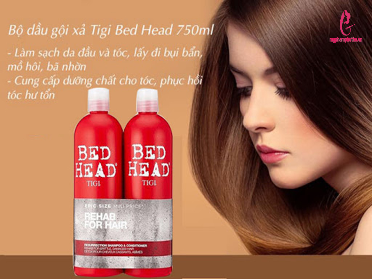 Cặp dầu gội xả TIGI đỏ 750ml Chính hãng xách tay từ Úc Australia Mart #48 Cặp dầu gội xả TIGI đỏ 750ml Chính hãng xách tay từ Úc Australia Mart