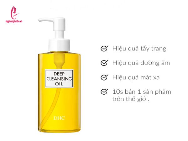 Dầu tẩy trang DHC Deep Cleansing Oil Nhật Bản