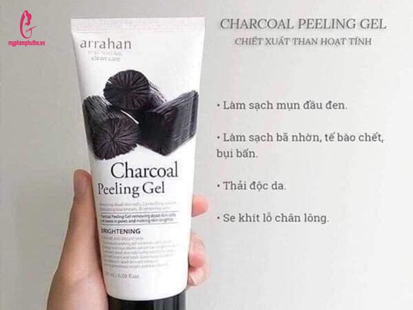 Tẩy da chết Arrahan charcoal Peeling Gel Than hoạt tính  Product Tabs  In Barcode  Product Recommend