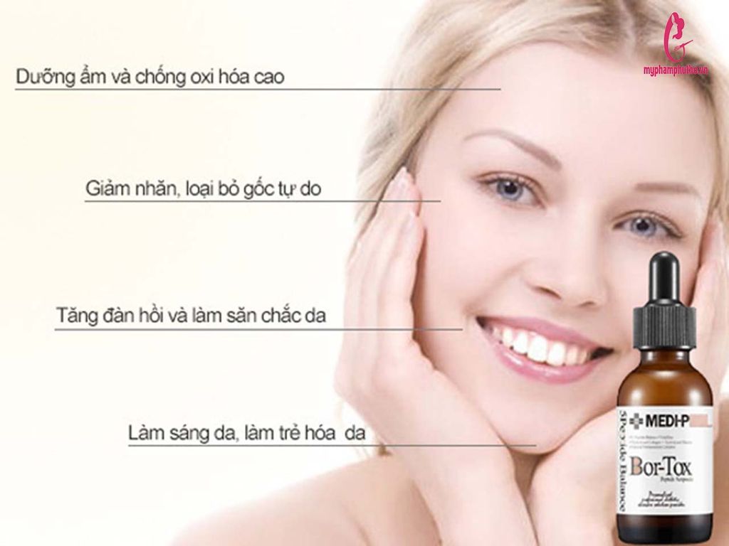 giải đáp Tinh chất Medi Peel Bor Tox Peptide Ampoule Serum