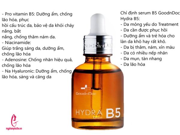 công dụng Tinh chất phục hồi Good N Doc B5