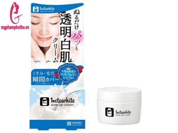 Kem dưỡng trắng da Instawhite tone up cream Meishoku Nhật Bản