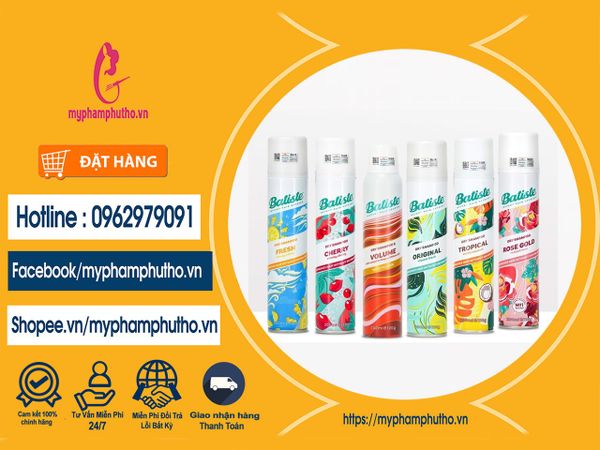 Dầu gội khô Batiste Mua ở Đâu