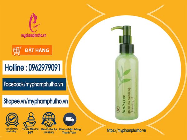 Dầu Tẩy Trang Innisfree Green Tea Balancing Cleansing Oil Mua ở Đâu