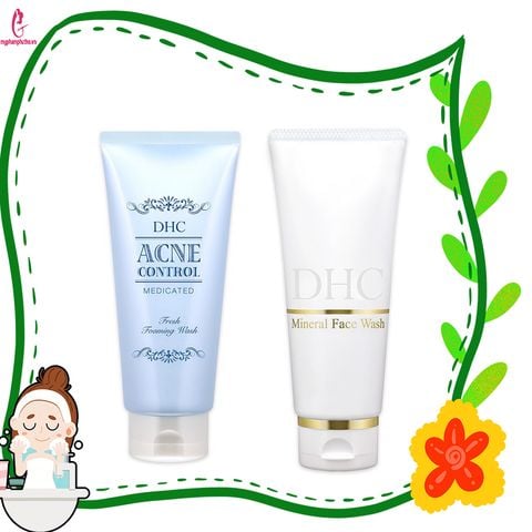 Sữa rửa mặt của DHC Mineral Face Wash