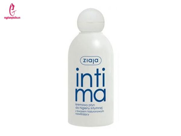 Dung dịch vệ sinh phụ nữ Intima Ziaja 200ml Ba Lan màu xanh ngứa rát khí hư