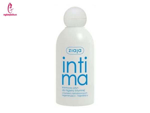 Dung dịch vệ sinh phụ nữ Intima Ziaja 200ml Ba Lan màu xanh chống khô
