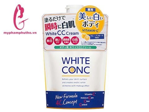 Dưỡng Thể trắng da White Conc C
