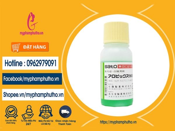 Tinh Chất Thảo Dược Kích Thích Mọc Tóc Sato Arovics Solutions 5% Mua Ở Đâu