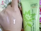 thành phần Kem Chống Nắng Cellio Green Tea Whitening Sun Cream SPF50+ PA+++