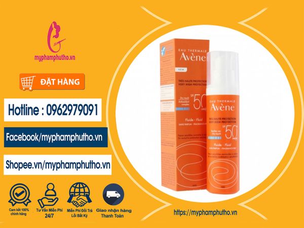 Kem Chống Nắng Avene  Fluide SPF 50+ (Cho da khô) Mua ở Đâu