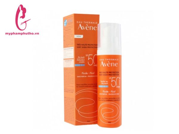 Kem Chống Nắng Avene  Fluide SPF 50+ (Cho da khô)